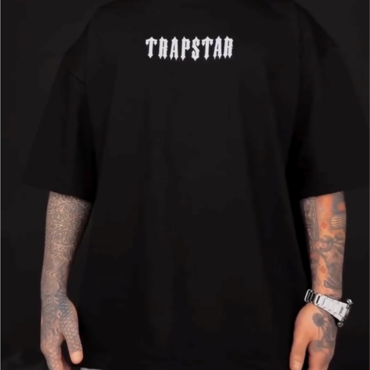 TRAPSTAR BLACK TEE – Bodrum