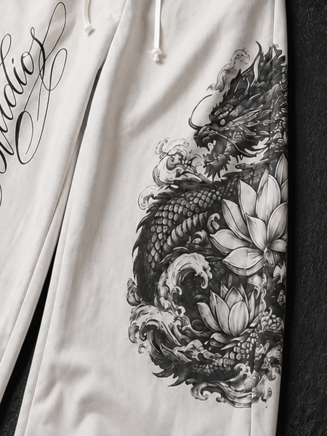 DRAGON'S OATH DOUBLE WAIST SWEATPANT