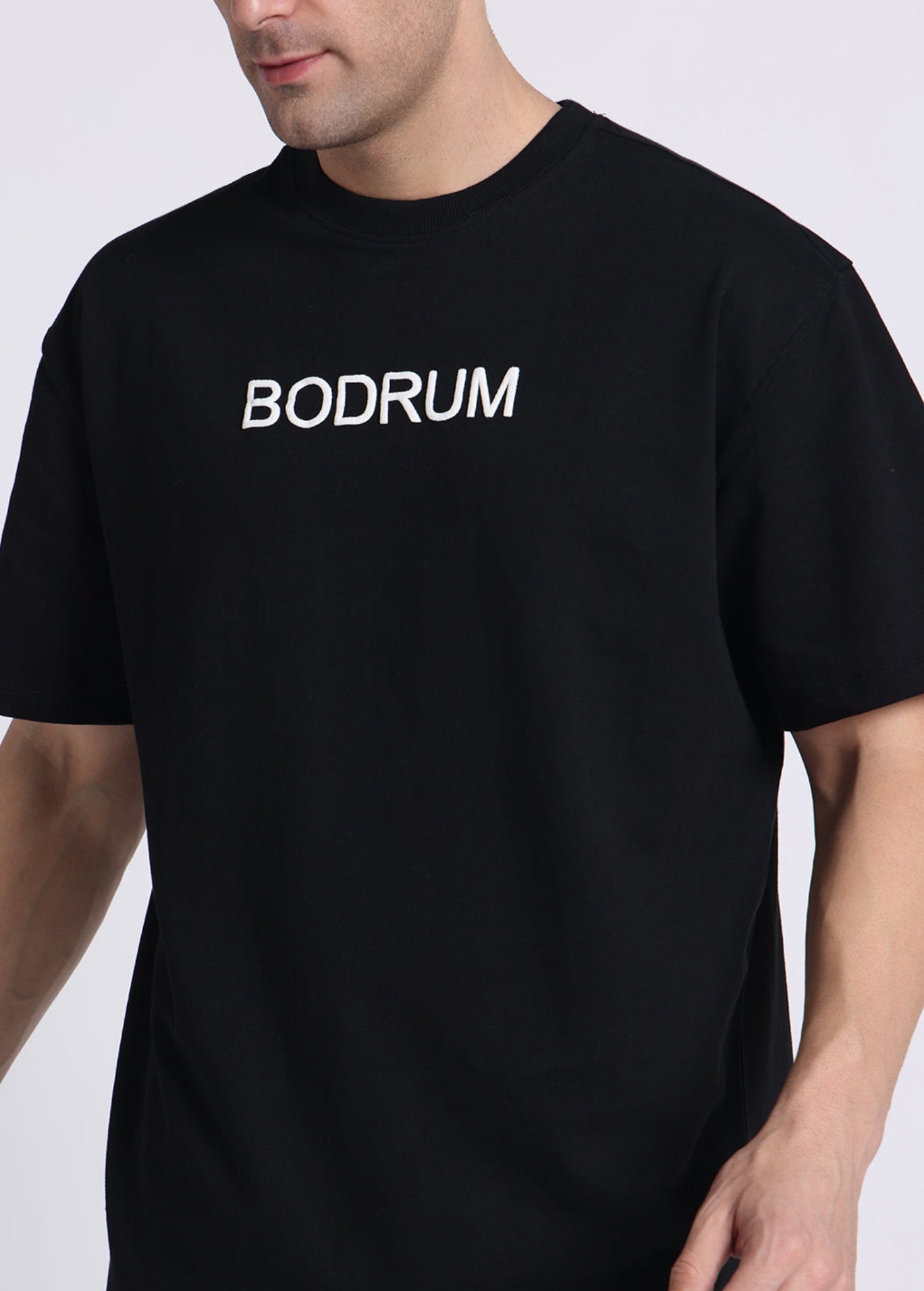BODRUM BLACK T-SHIRT