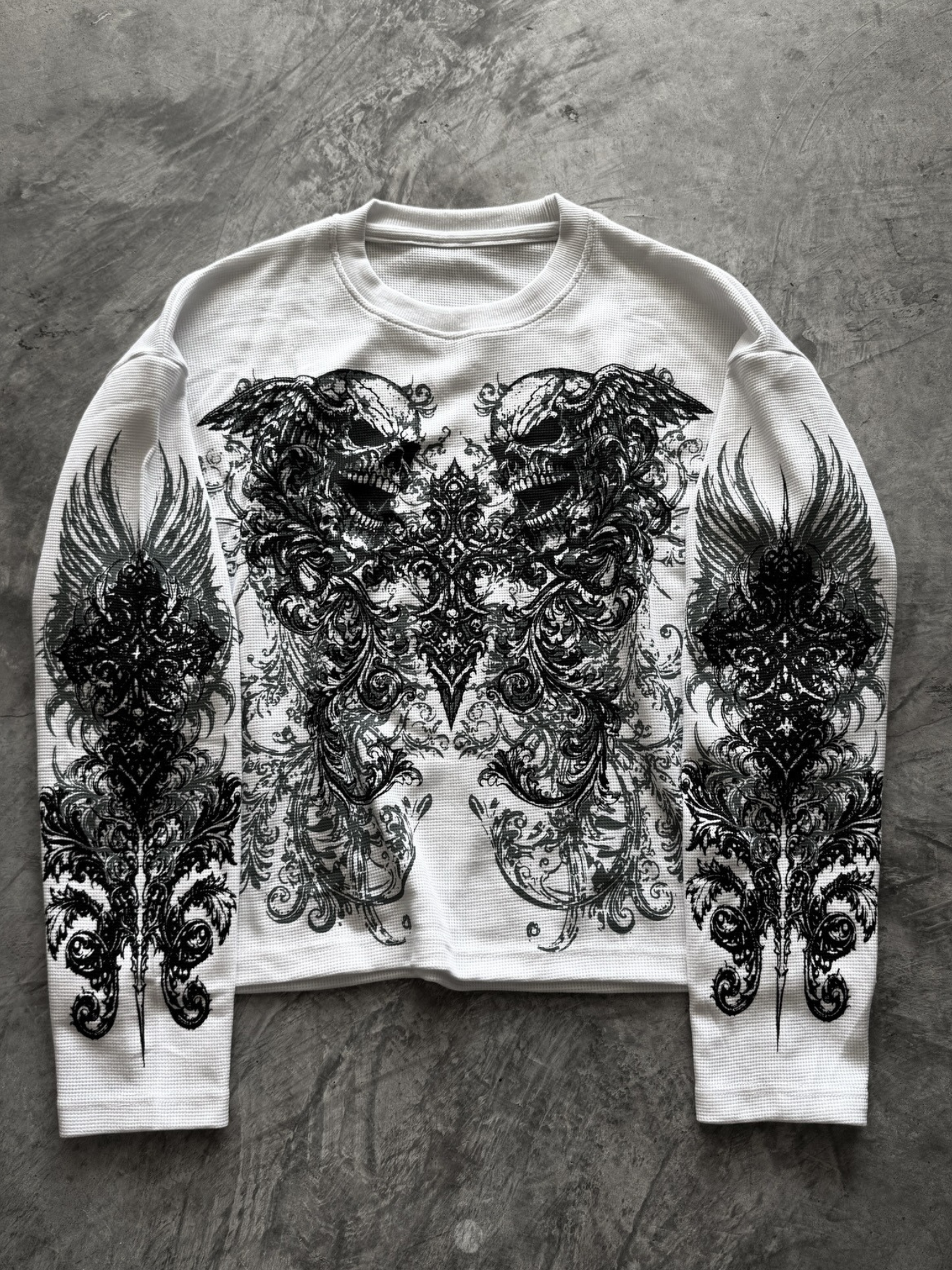 THE INNER DEMONS WAFFLE KNIT