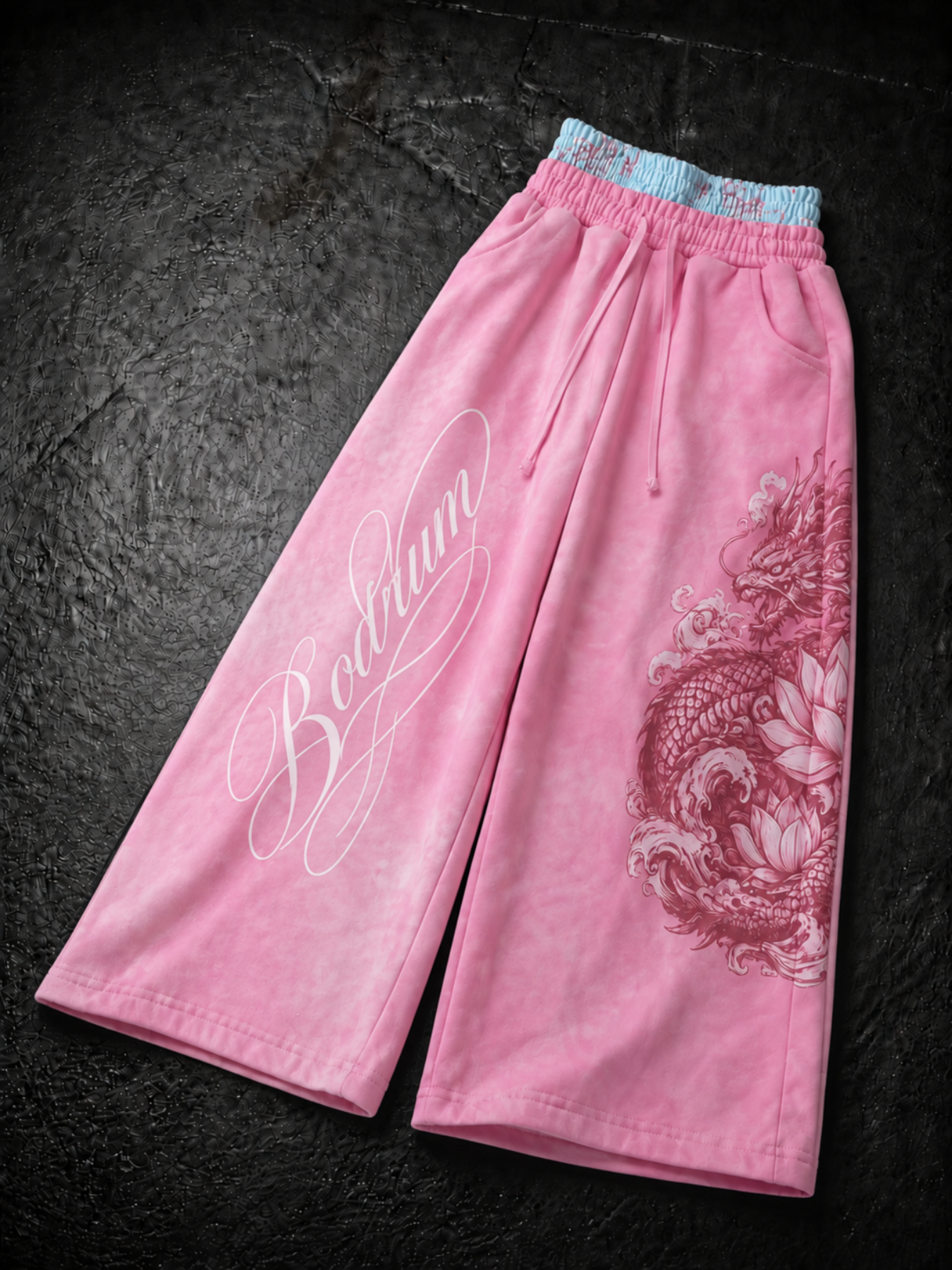 DRAGON'S OATH DOUBLE WAIST SWEATPANT
