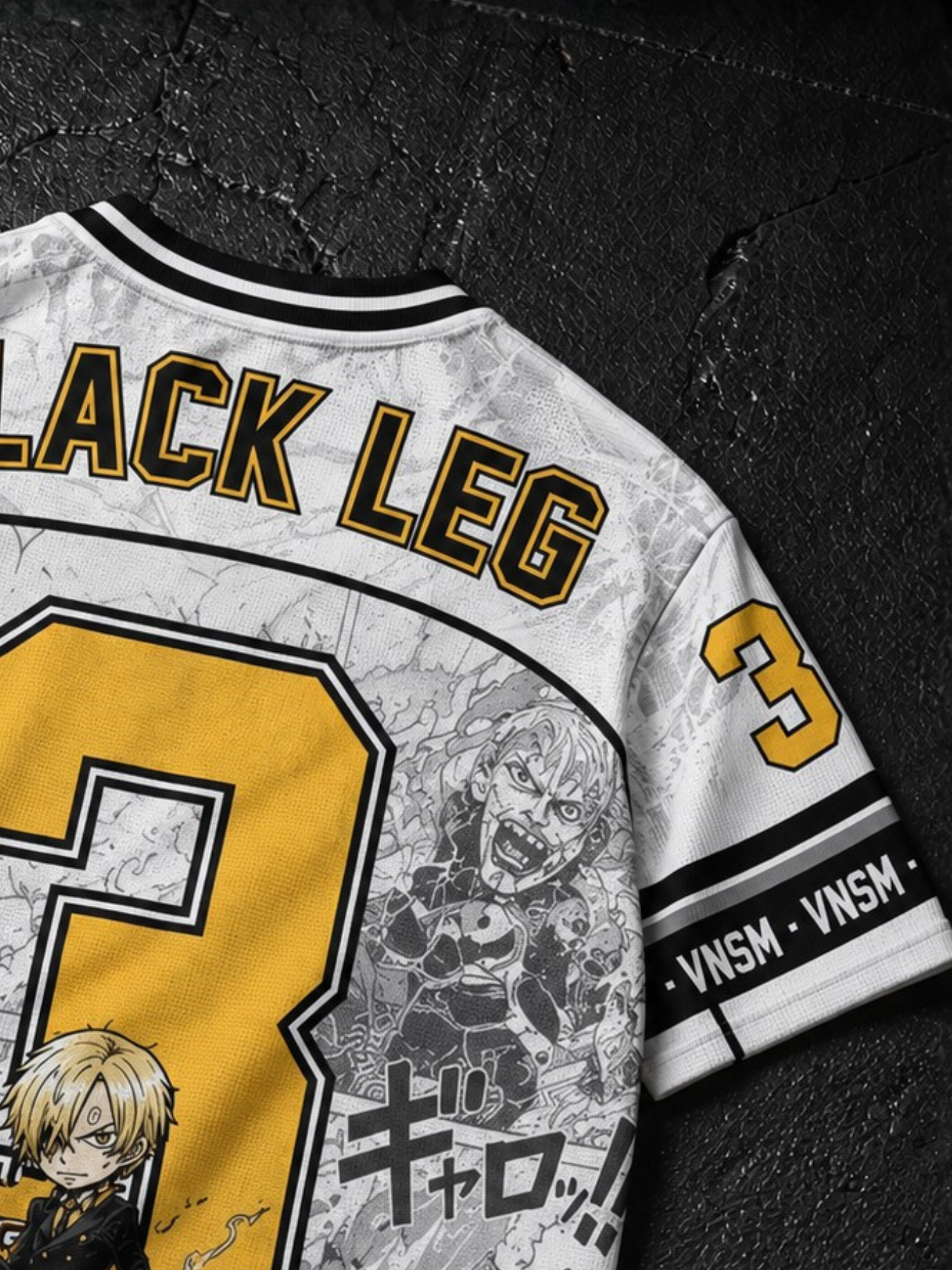 BLACK LEG JERSEY
