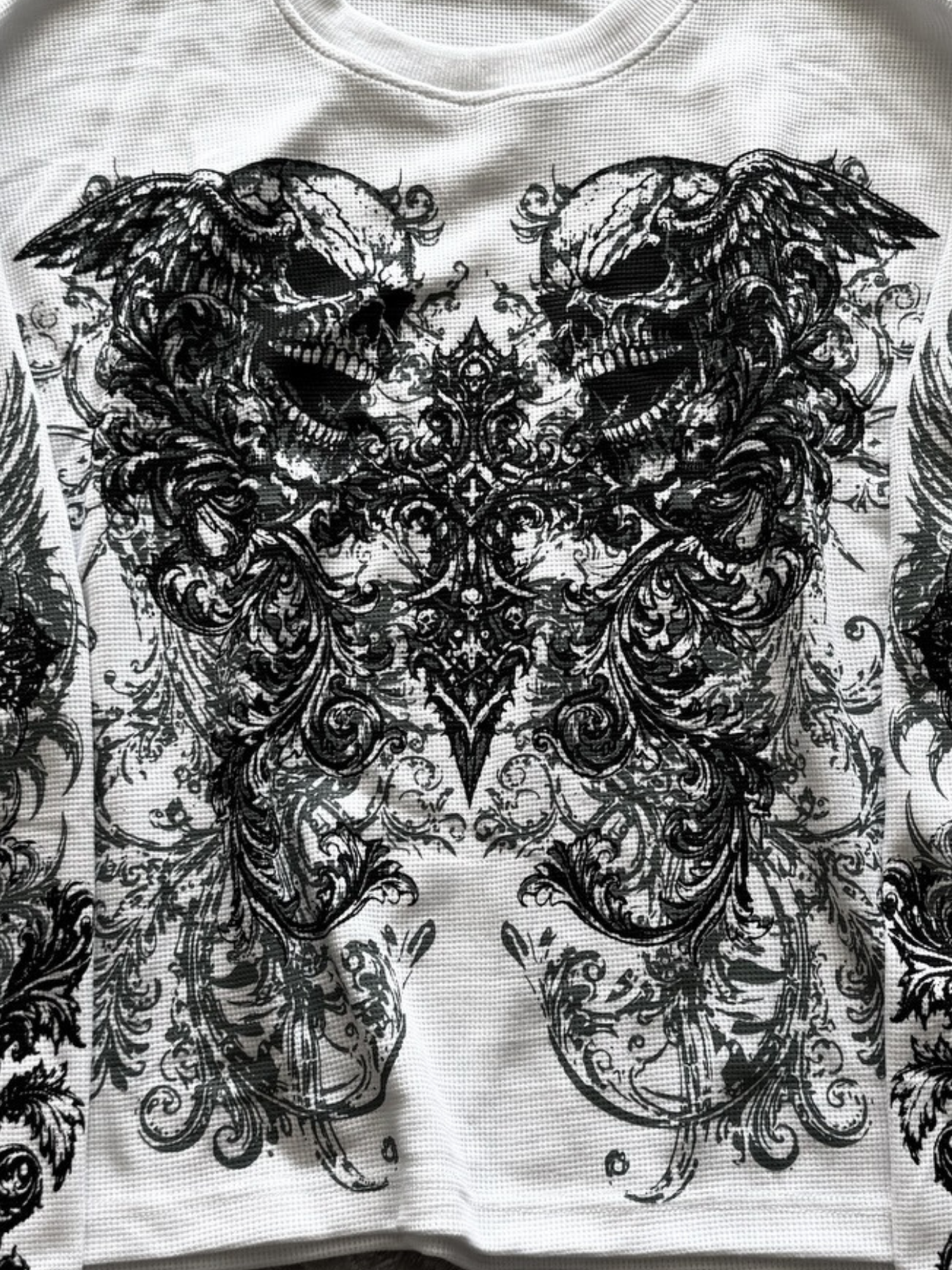 THE INNER DEMONS WAFFLE KNIT