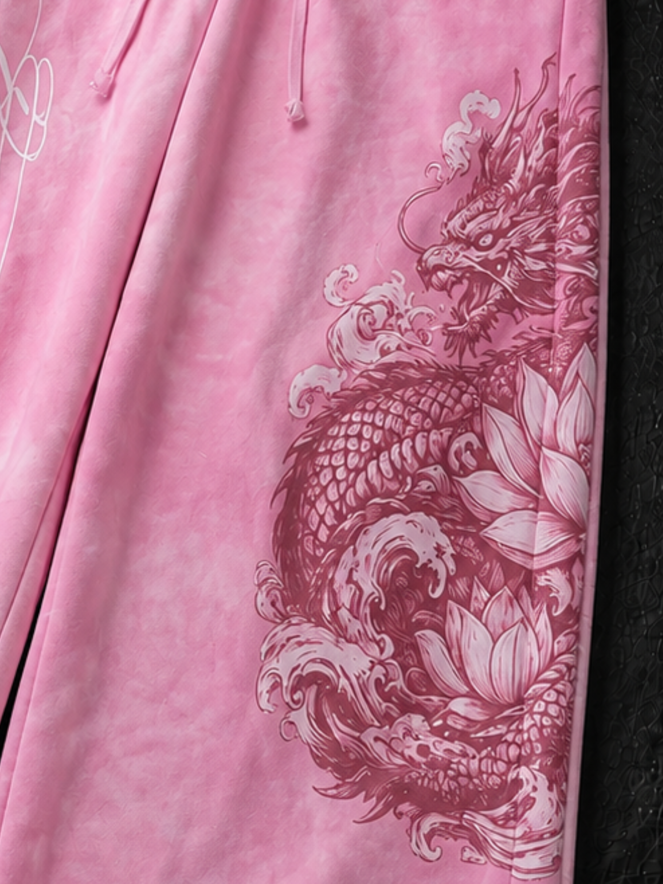 DRAGON'S OATH DOUBLE WAIST SWEATPANT