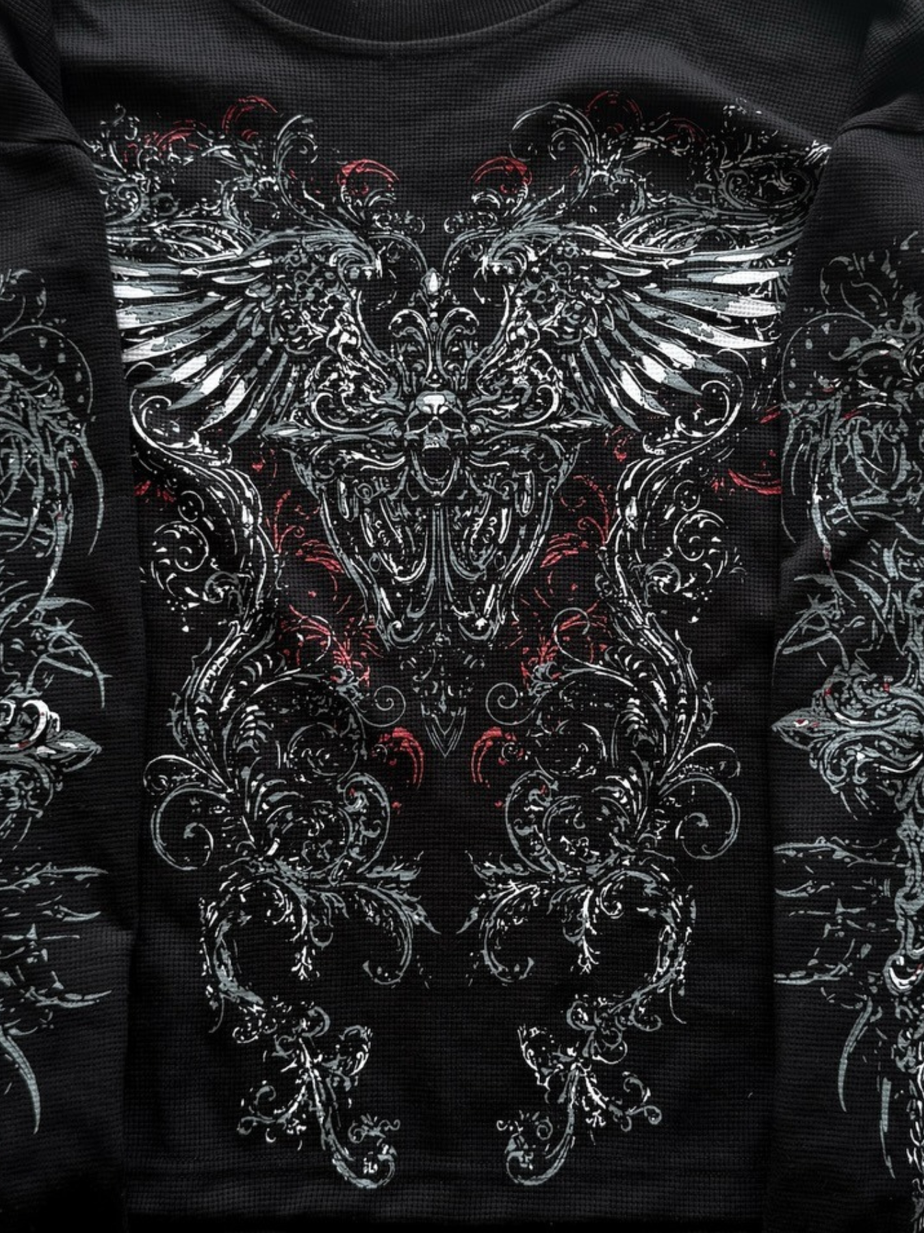 THE GOTHIC CORE WAFFLE KNIT