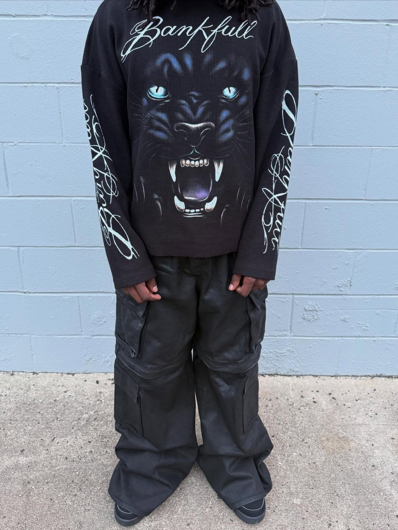 PANTHER WAFFLE KNIT