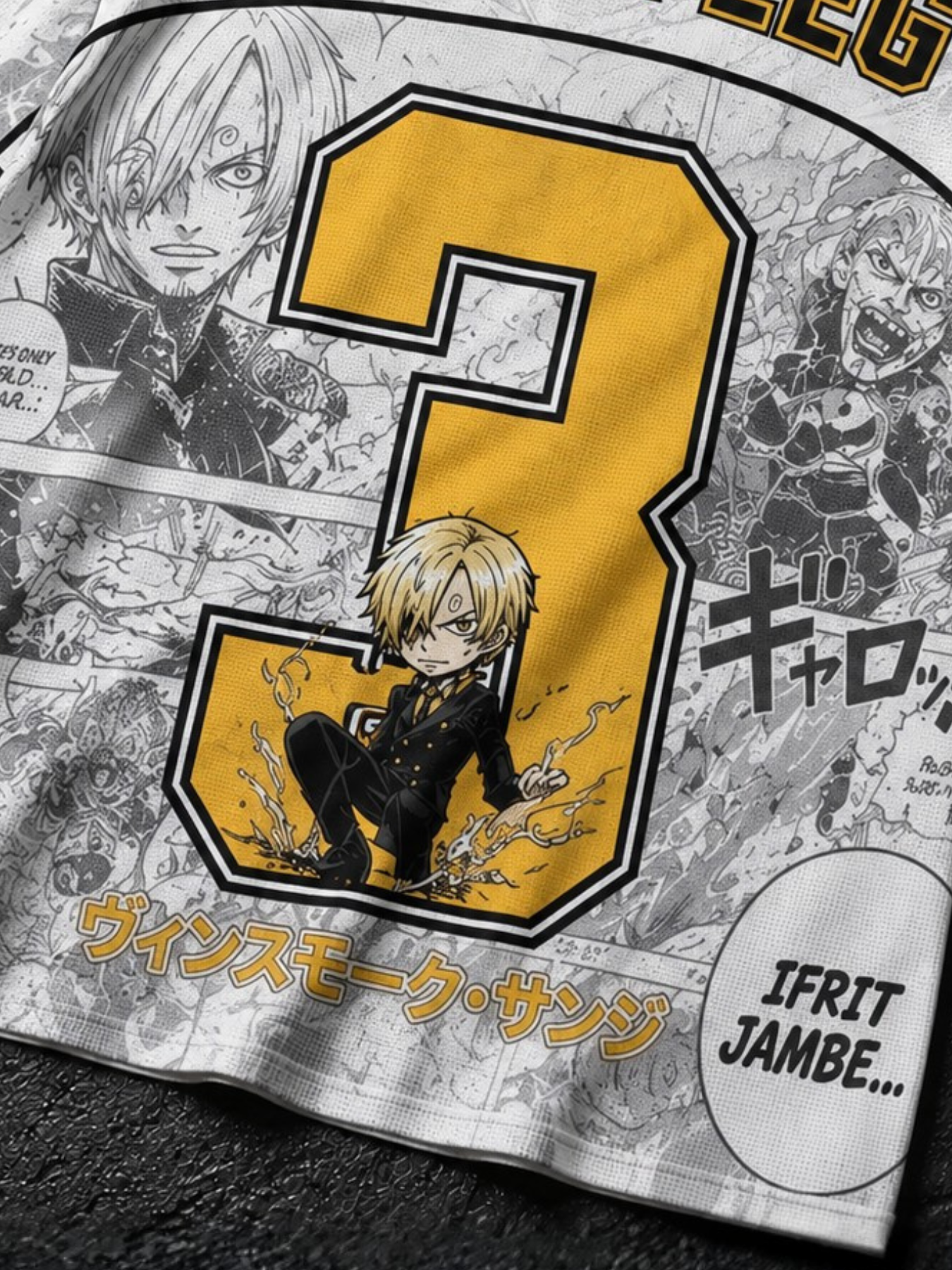 BLACK LEG JERSEY