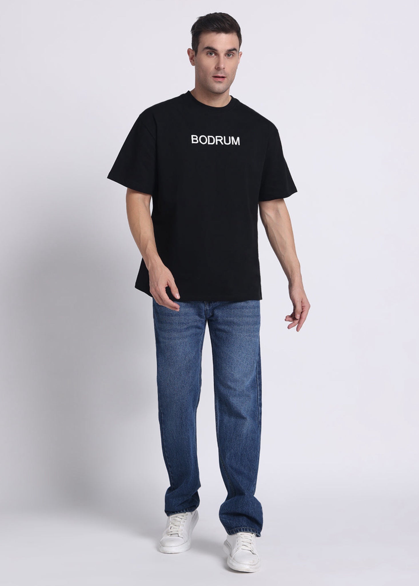 BODRUM BLACK T-SHIRT