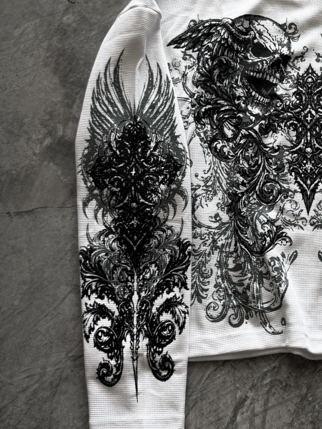 THE INNER DEMONS WAFFLE KNIT