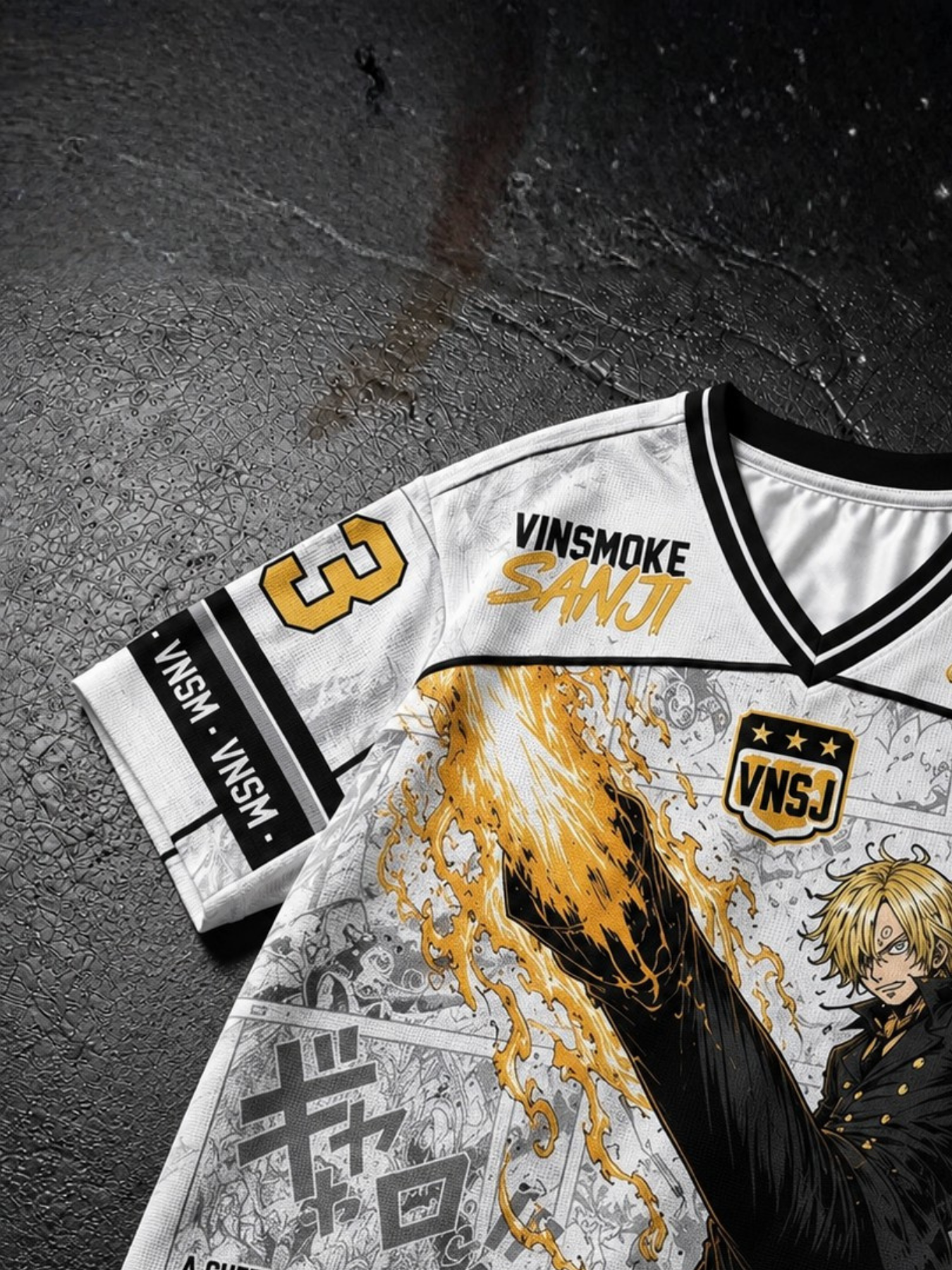 BLACK LEG JERSEY