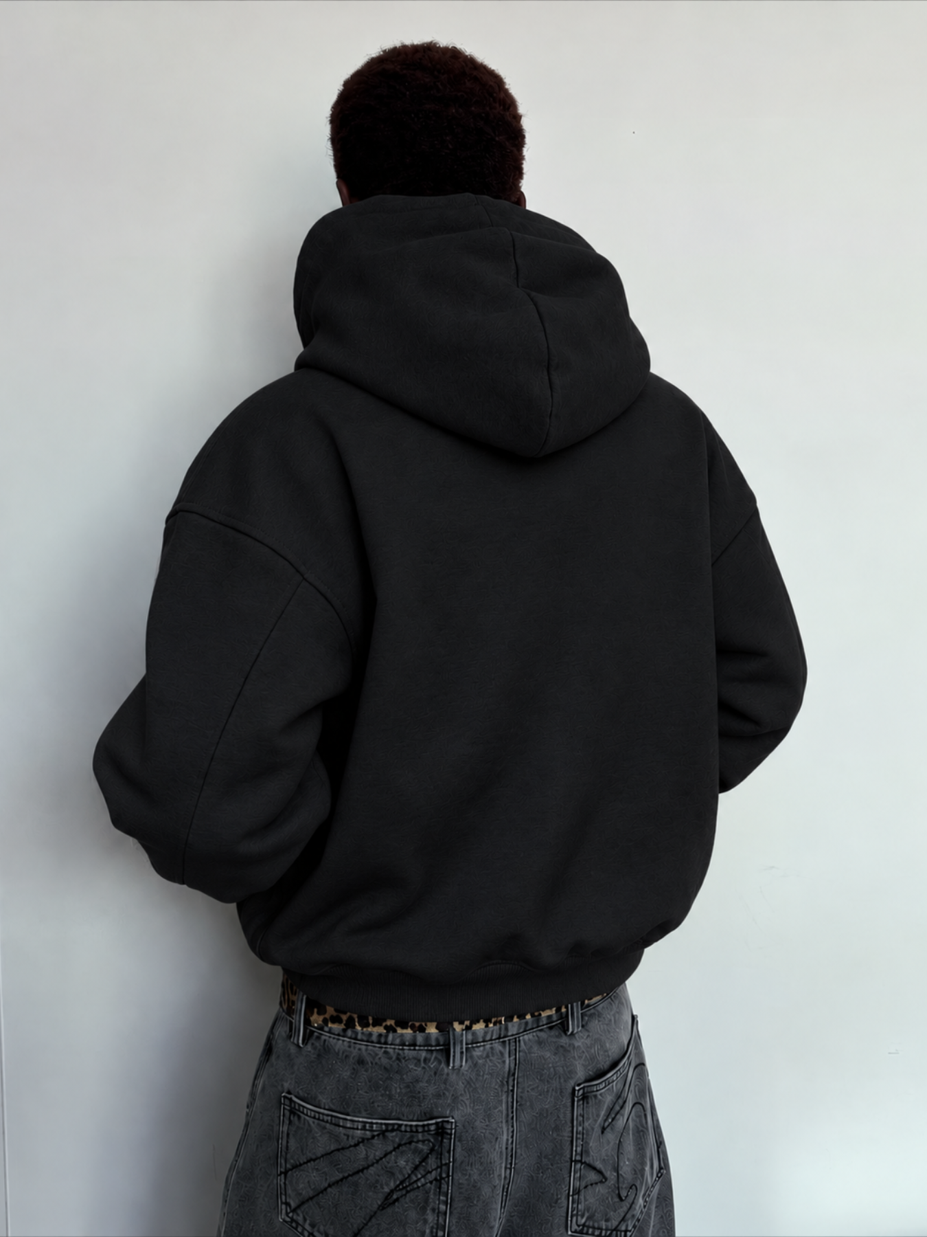 WAVEFORM ZIP UP HOODIE