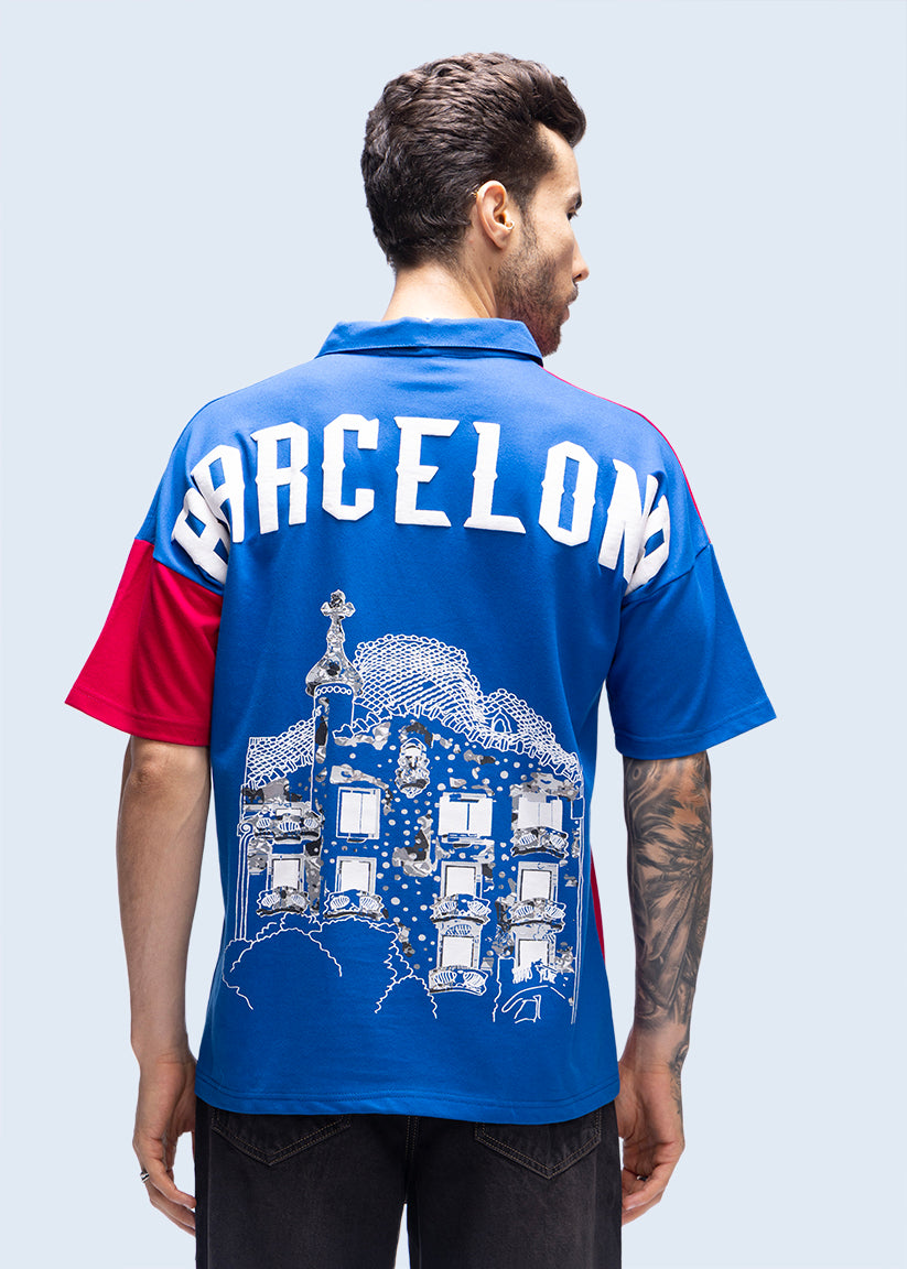 Barcelona tee back design