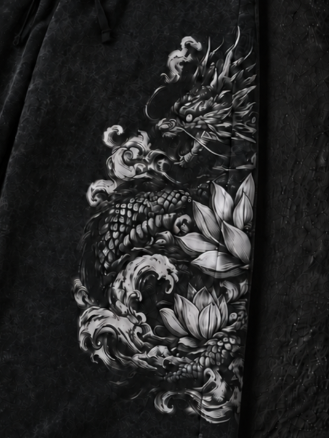 DRAGON'S OATH DOUBLE WAIST SWEATPANT