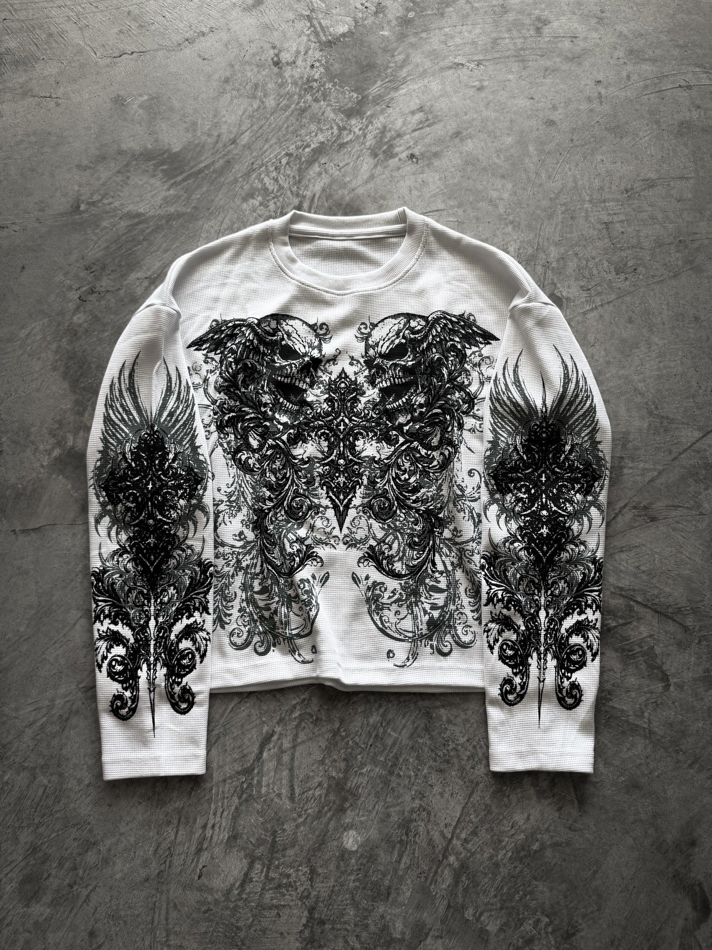 THE INNER DEMONS WAFFLE KNIT
